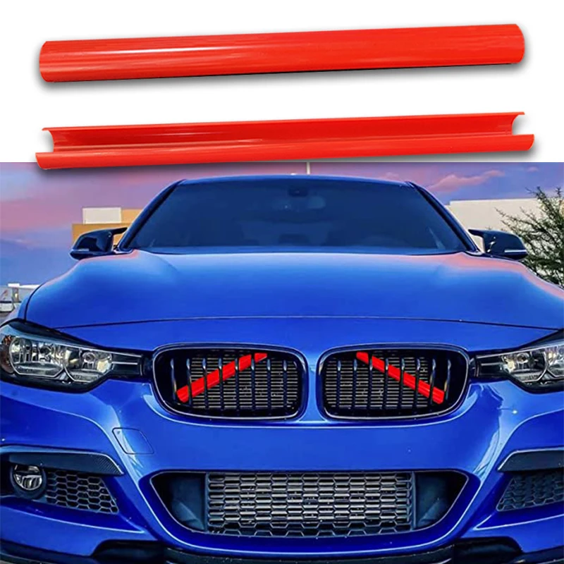 Front Grille Trim Strips Cover For Bmw F30 F31 F32 F33 F34 F36 F20