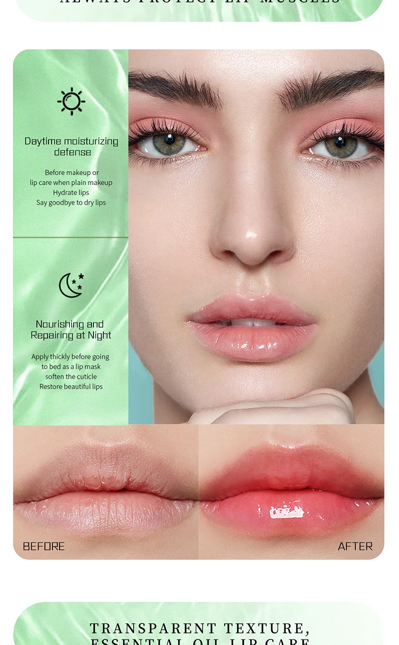 Private Labeling Moisture Aloe Vera Nourish Lips Care Scrub Lips Balm