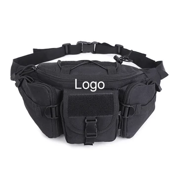 Wholesale Outdoor Sports Hiking Camping Waist Bag Unisex Diagonal Logo Waist Bag Tactical Waist Bag