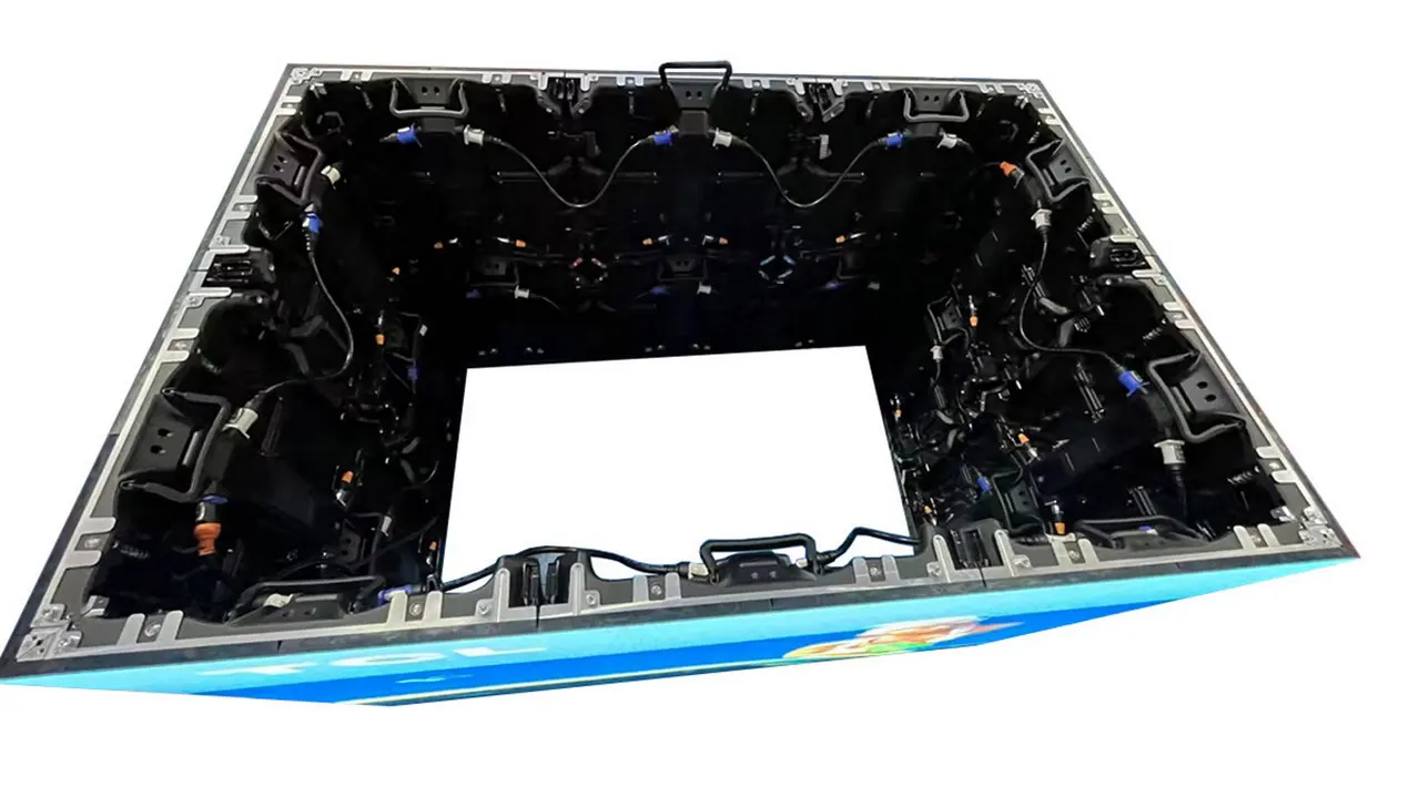 rental right angle led display