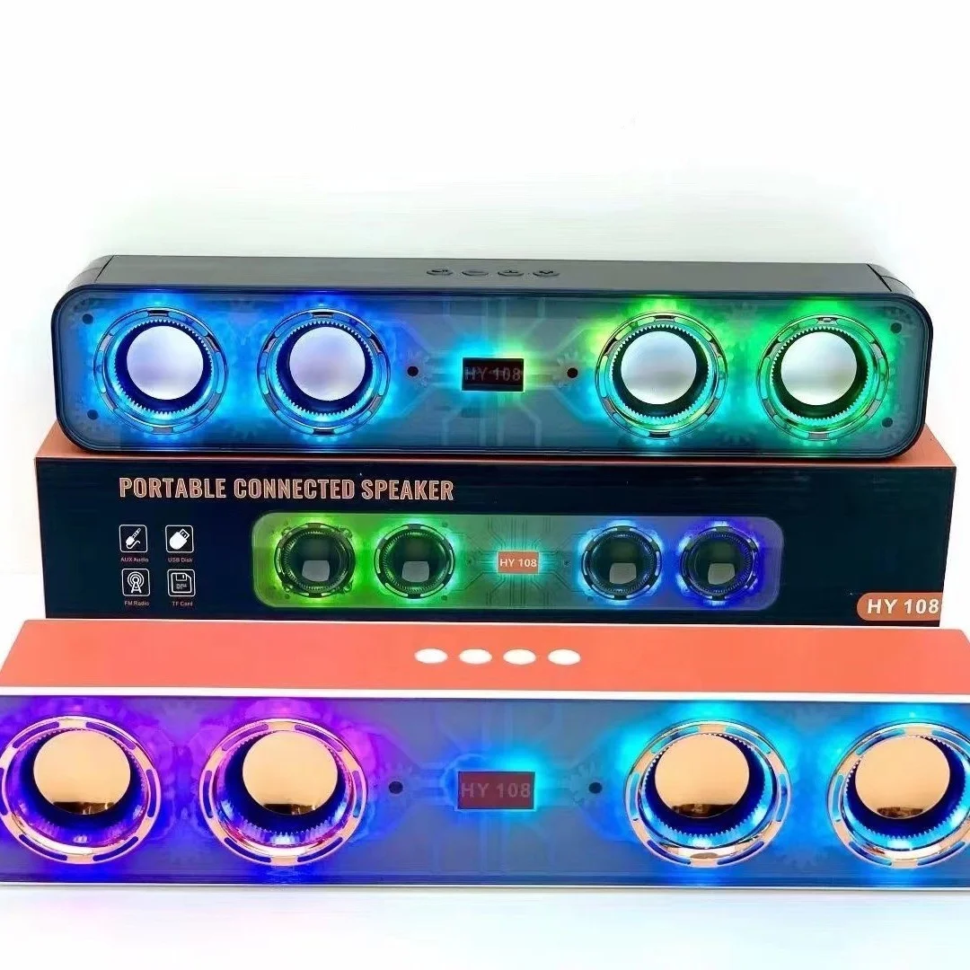 Bass High Light Bluetooth Speaker ASIMOM Bluetooth Speaker 28W