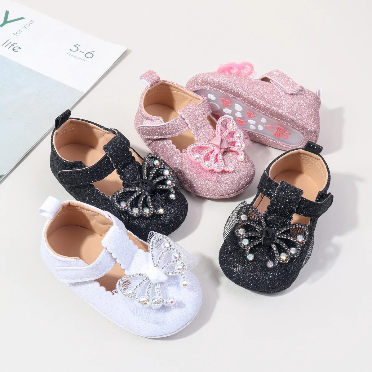2025 Spring Autumn Summer Baby Girl Shoes Princess Girl Shoes 0-12Months