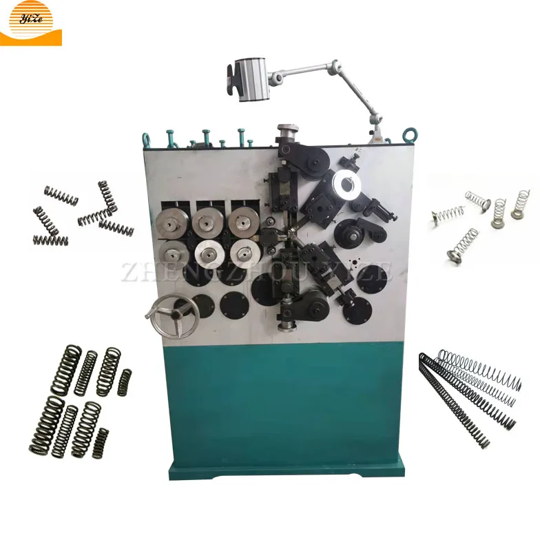 Cnc Auto 3d Steel Wire Rotation Torsion Garage Door Leaf Spring Machine Rolling Shutter Spring Forming Machine Bending Machine