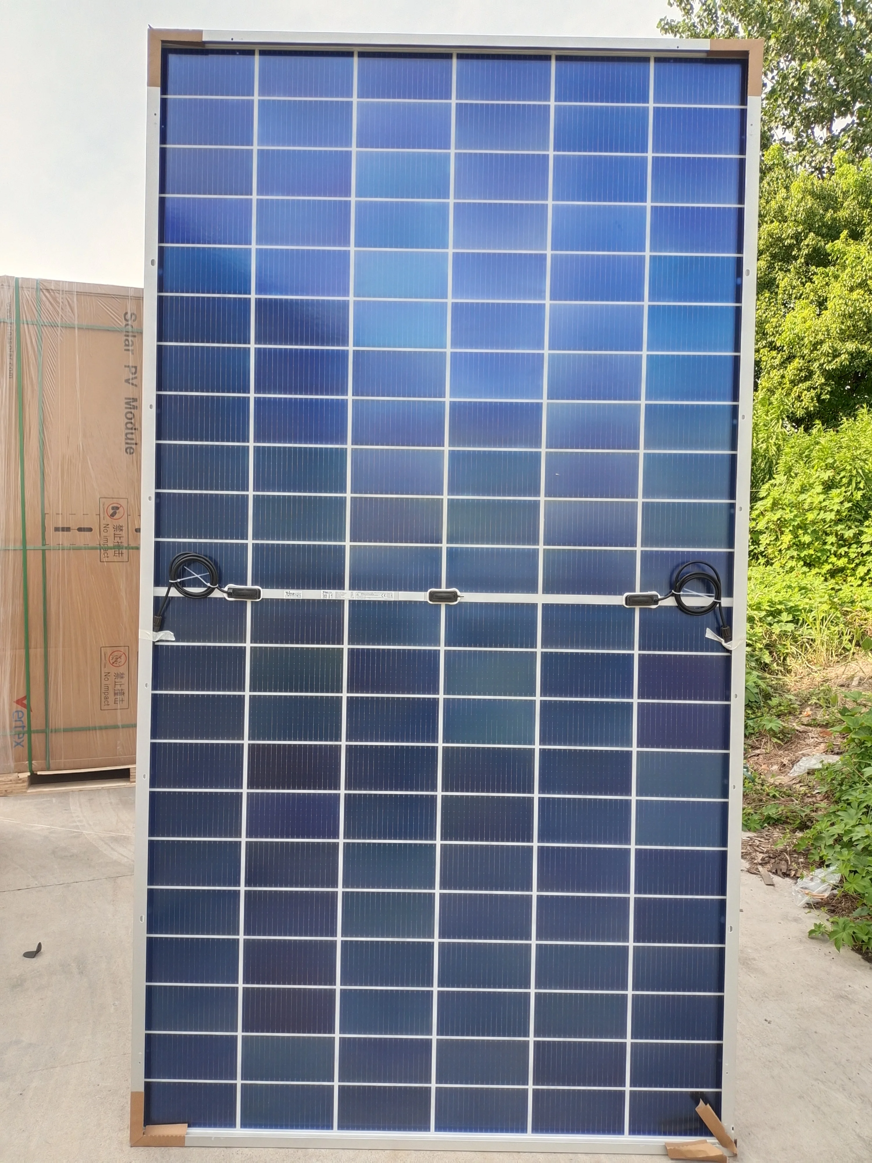 트리나 솔라 700w 패널 TSM-700NEG21C.20 N타입 690w 695w 700w 705 710w 720w 단결정 태양광 패널  (긴 케이블 포함)