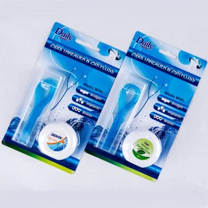 Daily Care New Arrival Dental Floss and Threader Combination for Braces Implants Bridges Orthodontic Floss Nylon Material