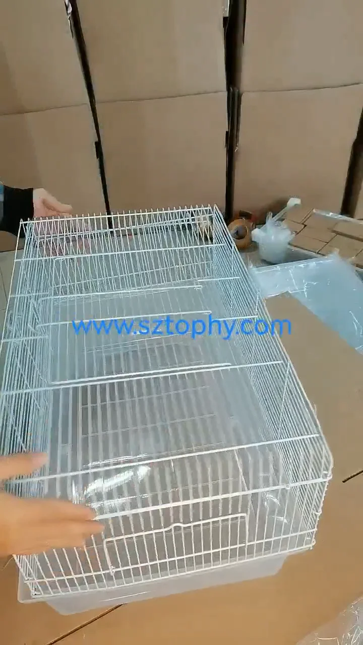 Large Hamster Cage Wire Standard Pet Carrier Cage With Partition Mesh