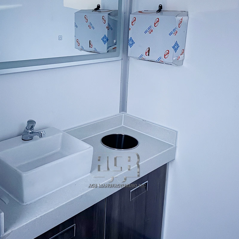 Modern Style Portable Toilets Public Mobile Potty with Shower Phone Holder for Outdoor & Bathroom Use Low Price