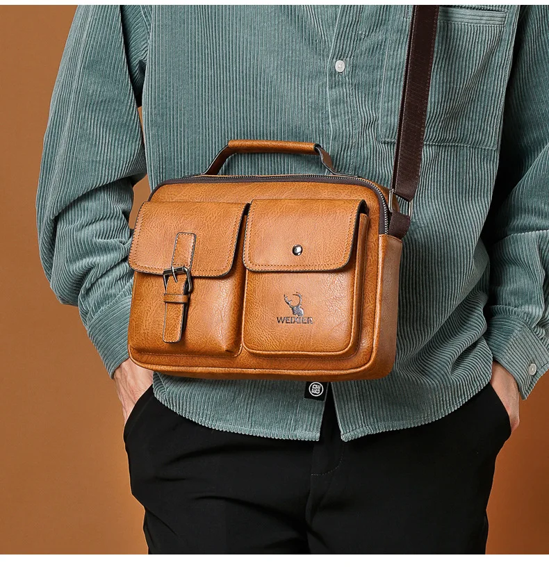 Fashion Men's Shoulder Bags Luxury Brand Business Bags Designer Messenger  Handbags