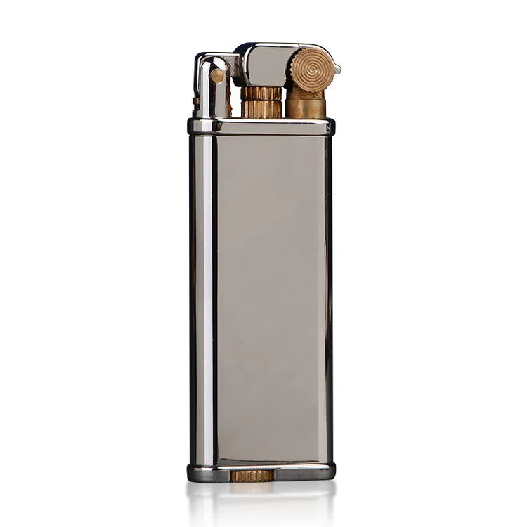High Quality Embossed Metal Shell Kerosene Lighter Vantage Wheel Ignition Flame Lighter