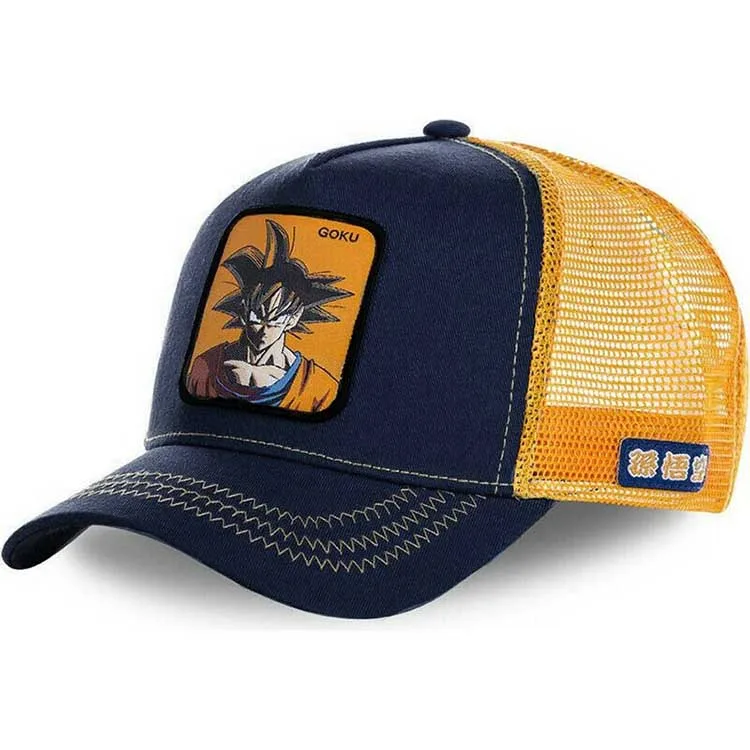 Trucker Caps Hot Selling Dragon Ball Characters Hats Women Men Caps Sports Hats Baseball Caps