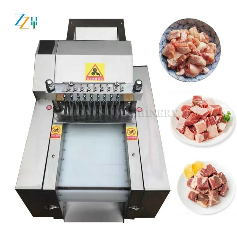 poultry meat cutter ，frozen poultry cutter， poultry meat cutting machine