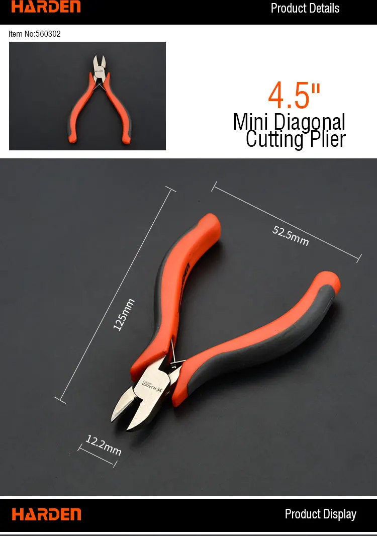 Multi Functional Professional Carbon Steel Mini Diagonal Cutting Plier