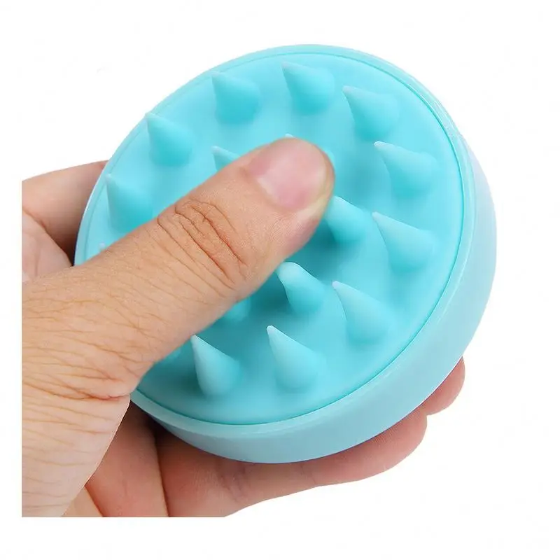 2020 Salon Massager Comb Hair Shampoo Brush Massage Scalp Brush Silicone Scalp Hair Brush