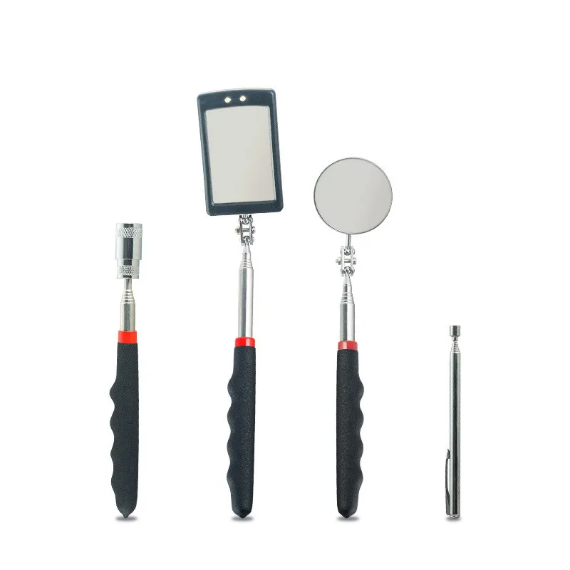Repairs Detector Rotating Inspection Mirror Telescoping Flexible Tool Engine Chassis ...