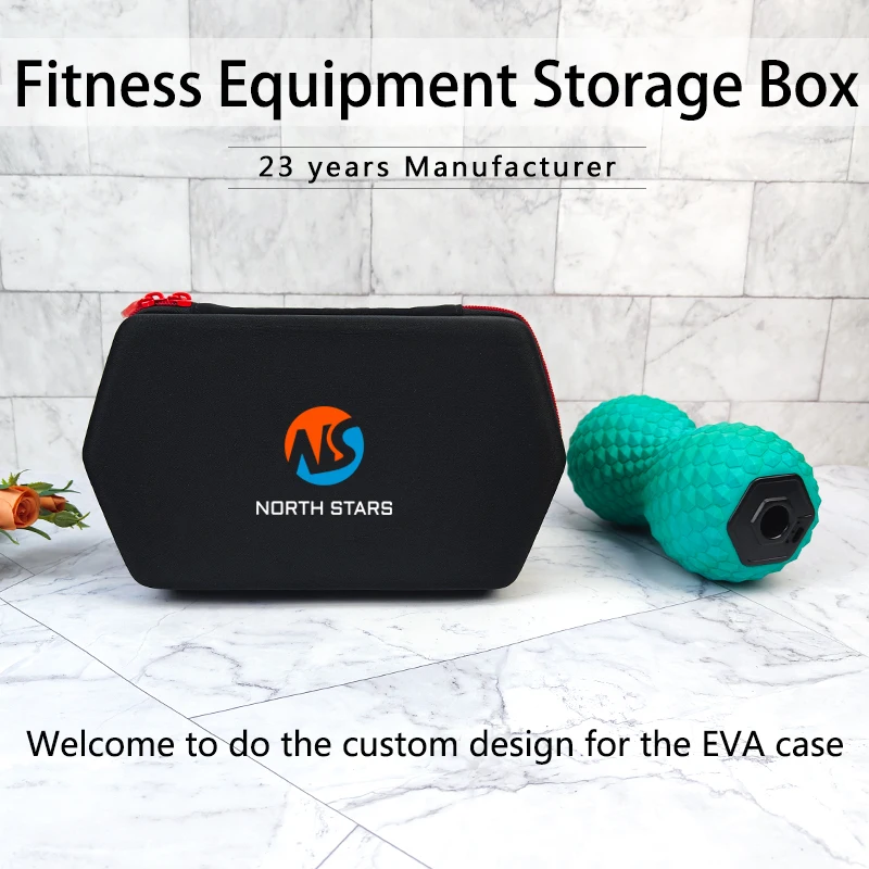 Protective Custom Tool EVA Case Sport Equipment Organizer Bag Dumbbell Fitness Tool Case factory