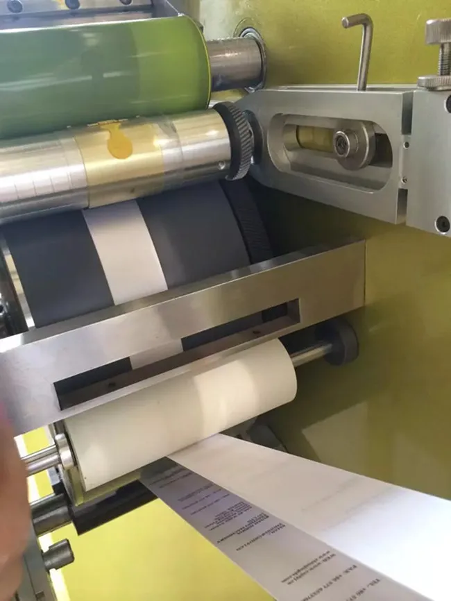 Digital 3 Colors Garment Label Flexo Printing Machine Machinery