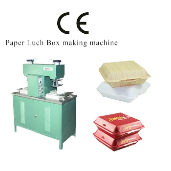 Paper Lunch Box Making Machine Manual