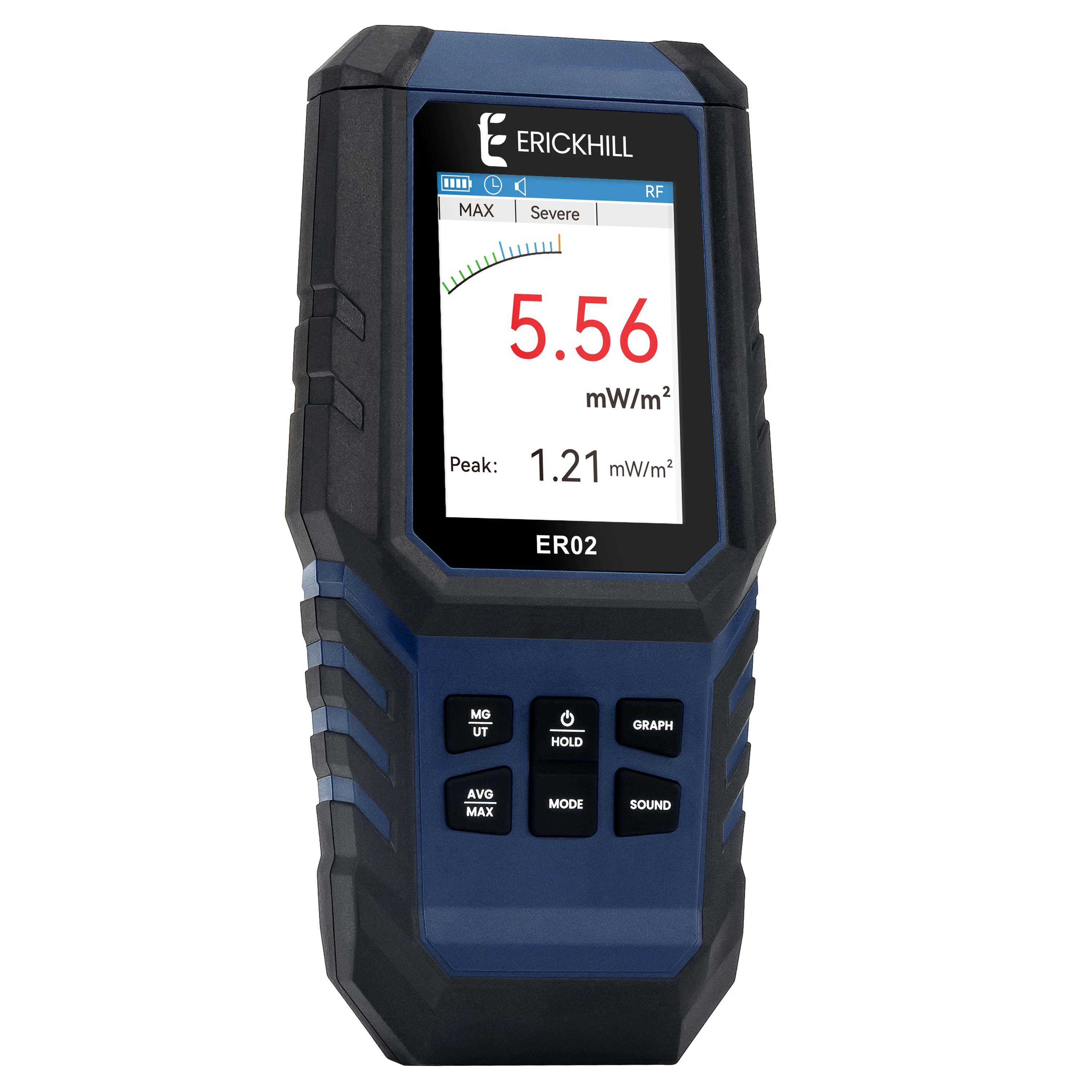 EMF Meter Rechargeable Electromagnetic Radiation Detector For Magnetic Field Electric Field Radiation And Radio Frequency Field