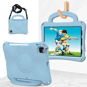 Football Style Tablet Case Shockproof Soccer Design Protective Cover for iPad Pro 11 Anti-Slip Grip and Precise Cutouts