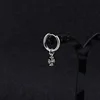 E007-Silver 4 (One there are ear holes earring)