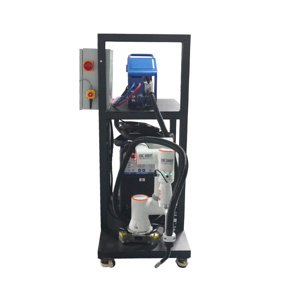 6 Axis Collaborative Robots Robotic Arms Welding Machine Mig Welder with Linear Guide Rail for Welding Cutting
