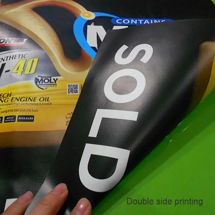Custom Print Durable Red PVC Banner for Advertising