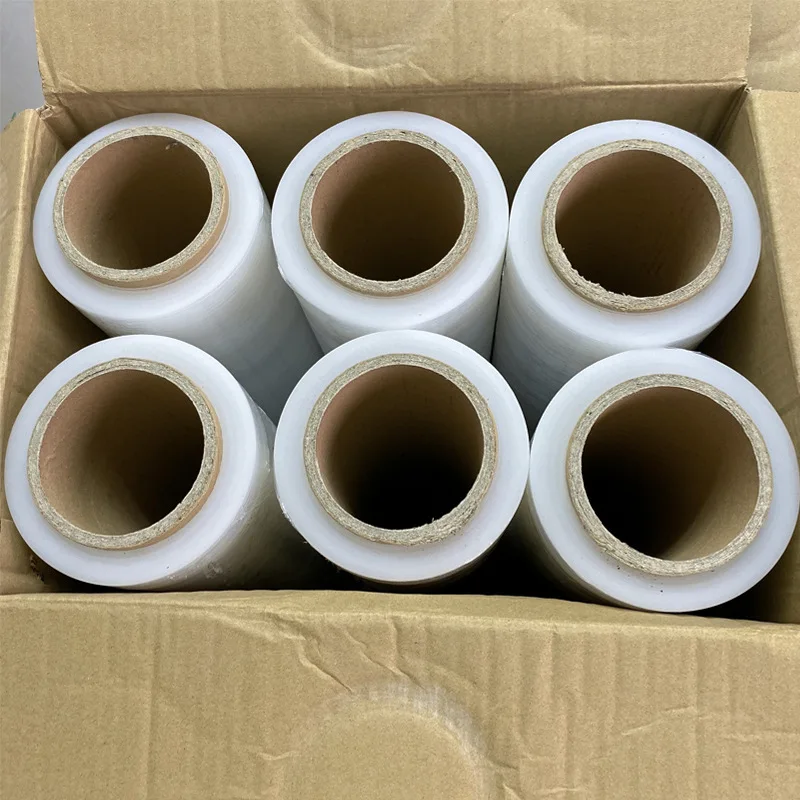 YC Wrapping Film Ldpe Shrink Wrap Plastic Packing Shrink Film Wrap Roll Polyethylene Clear Stretch Film