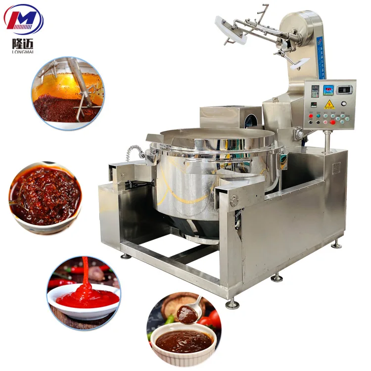 2021 New Design Biryani Electric Cooking Mixer Machine Price Auto Cooking Machine Mixer Industrial Cooking Machine for Sale