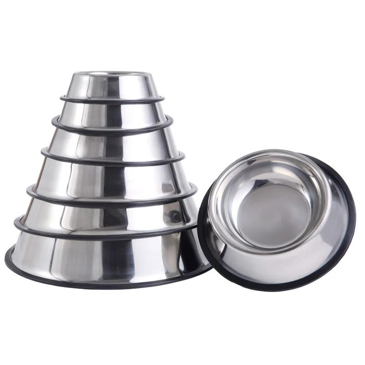 metal dog bowls in bulk