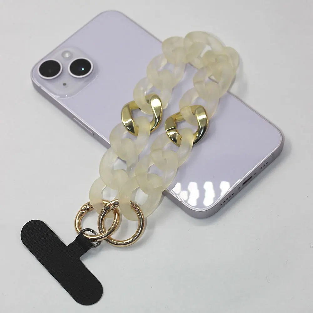 Accessoires de téléphone en diamant Ins Style, ajusteur personnalisé, cordon de coque, sangle de chaîne mobile, lanière de téléphone SJS019 Laudtec  