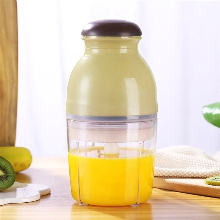 Multifunction Food Chopper Mini Blender Electric Capsule Cutter Quatre Fruit Vegetable Meat Puree Processor Baby Food Maker