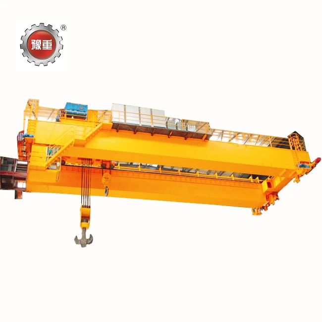 Double Girder Electric Overhead Traveling Crane 32 T For Hoist Lifting ...