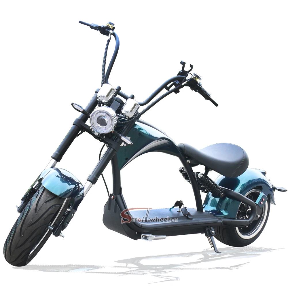 2022 New Arrival Europe Stock EEC M1P 2000W 60V 30AH Electric Motorcycle Electric Scooter Adult Citycoco
