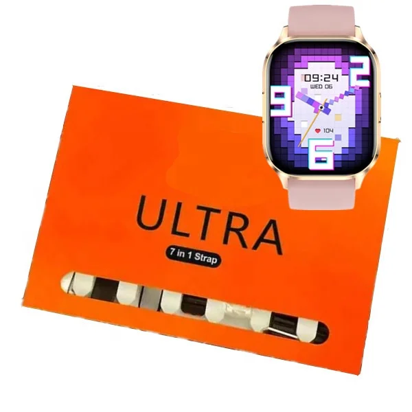 Factory Lowest Set Smart Watch 7 in 1 Straps Ultra 3 Smartwatch 49mm Full Touch Screen BT Call Sport Fitness Reloj Watch