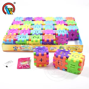 DIY Building Block Assembly Toy Candy with Tattoo
