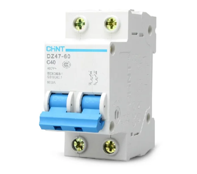 Cost Price Customized Miniature Chint Type C 2 Poles 30 Amp Circuit Breaker