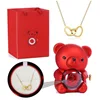 Boîte rouge + Collier