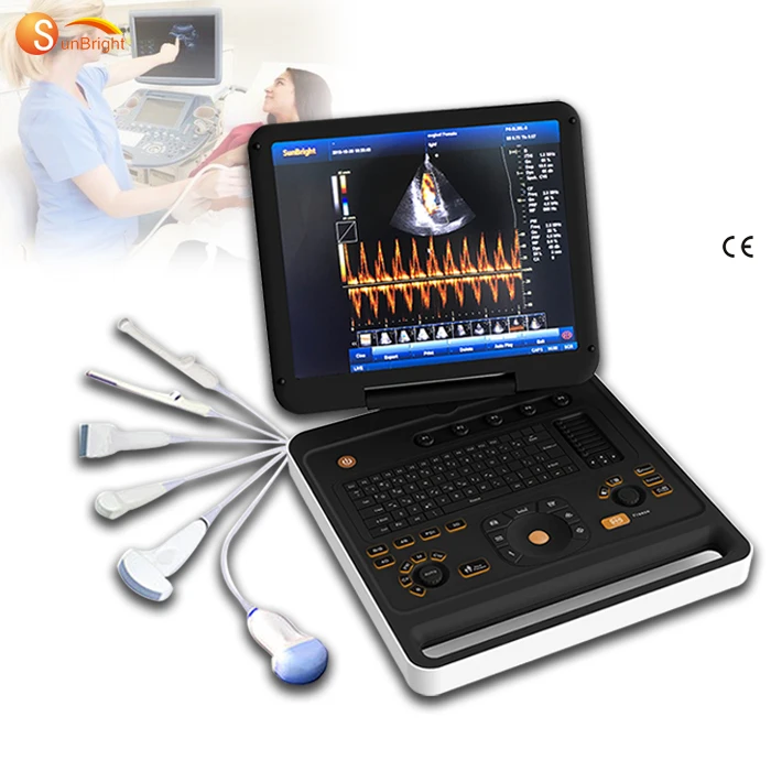 Factory price better than S9 3D system Portable Color Doppler laptop medical ultrasound scanner Sun-906A-121021