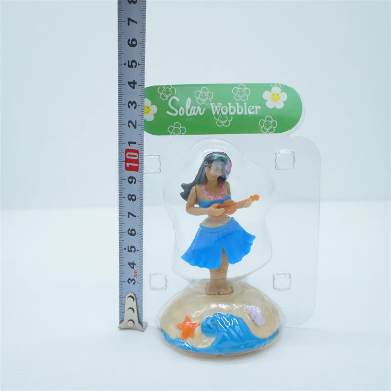 Factory Hawaii Solar Car Dashboard Decorations Dance Girl Doll
