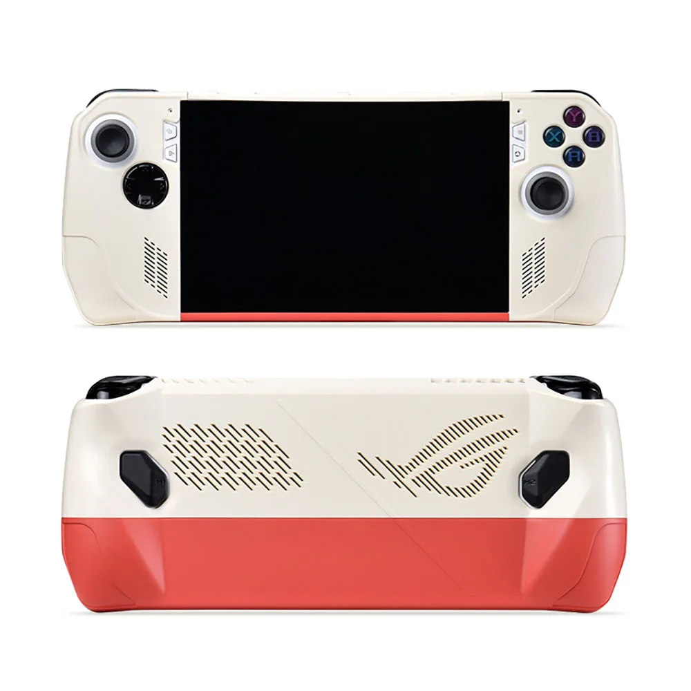 Laudtec Yxj02 Game Console Protective Shell Split Hard Cover Cowhide Handle 360 All-Inclusive Skin Friendly For Asus Rog Ally