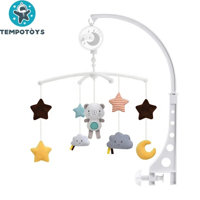 Tempo Infant Musical Bed Bell Box Crib Baby Mobiles For Newborn