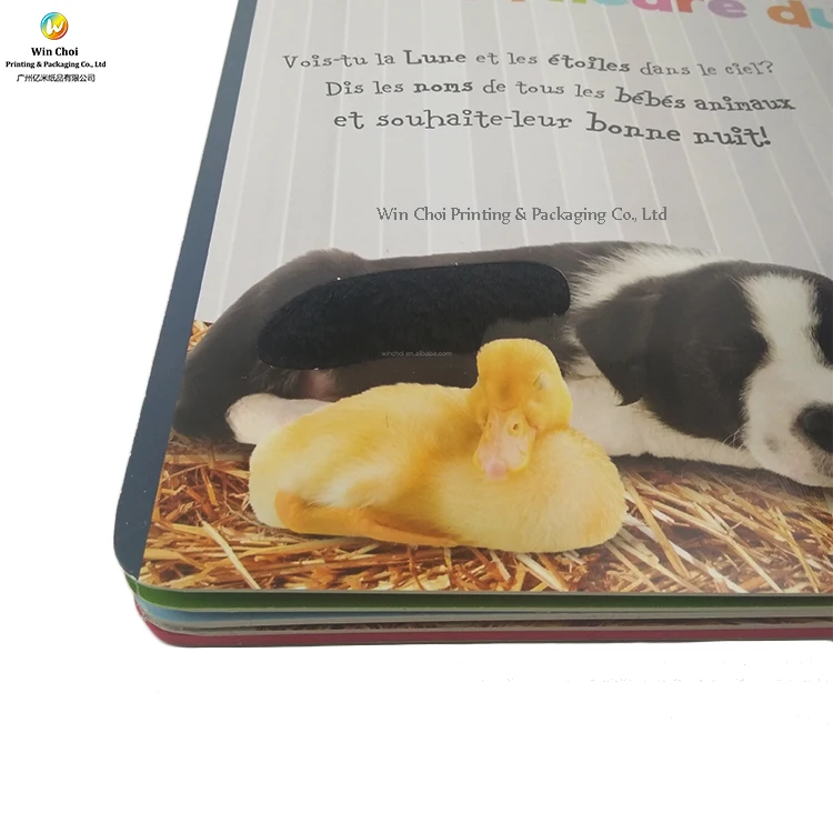 Kids Flaps Board Book Printing Lift A Flap Board Book For Children