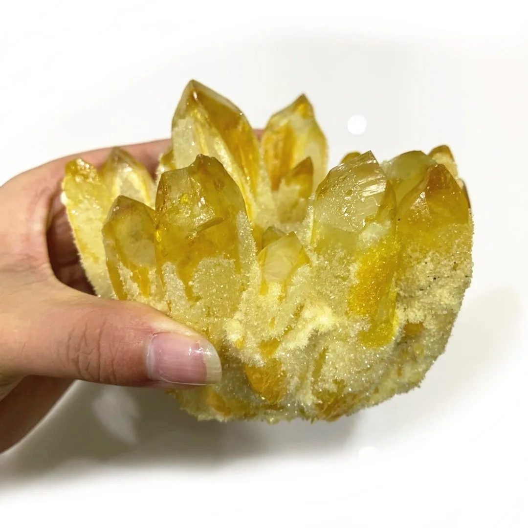 Natural Crystal Yellow Citrine Cluster Specimen Chakra Feng Shui Quartz Healing Decoration Stone Gifts Buy Crystal Cluster Citrine Crystal Crafts Reindeer Table Decoration Gift Product On Alibaba Com