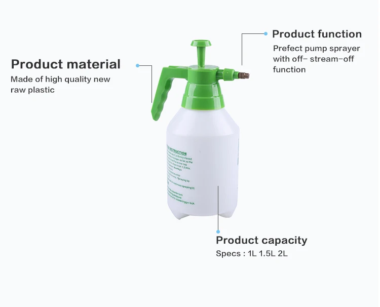 Plastic Hand Compression Water Plastic Tank,Garden Pressure Hand Pump