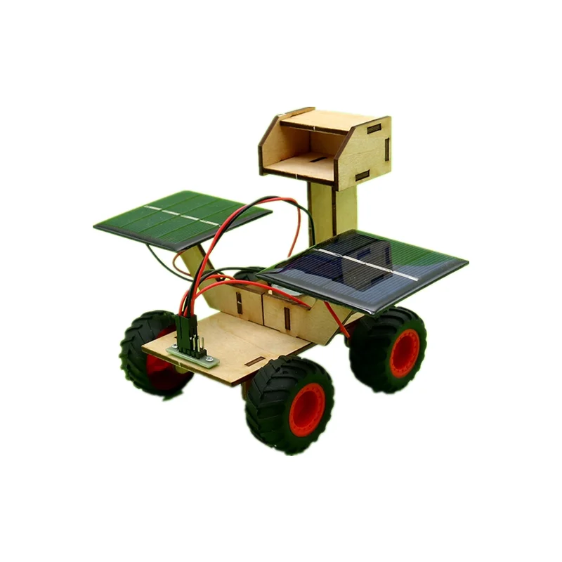 Лидер продаж, пазл для детей, деревянная настенная игрушка «сделай сам», робот на солнечной батарее