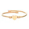 Forme de coeur en or rose