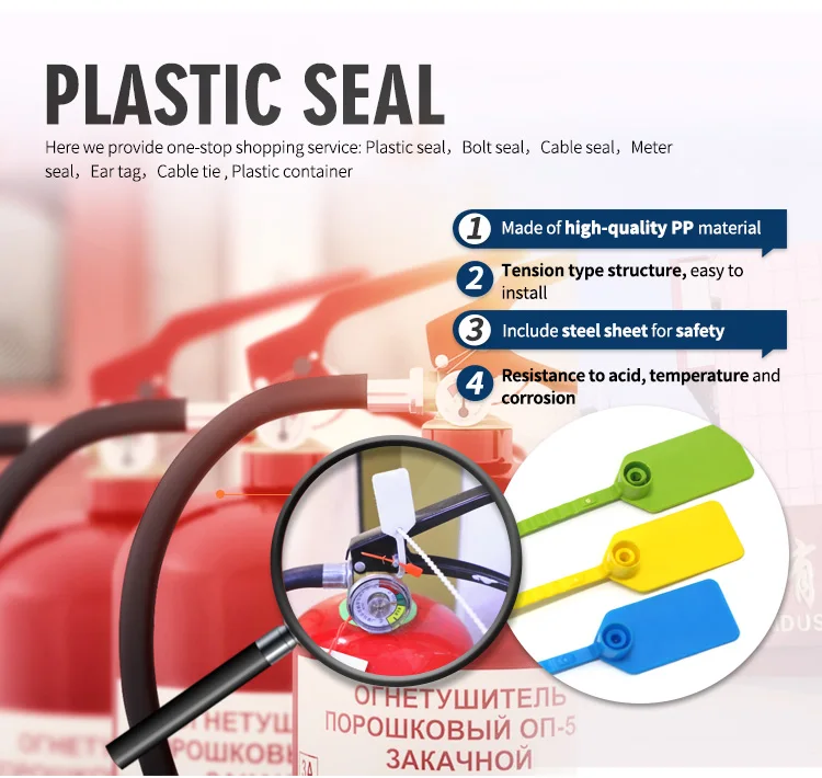 Jcps301 Pp Numbered Disposable Plastic Seal Buy Shipping Security