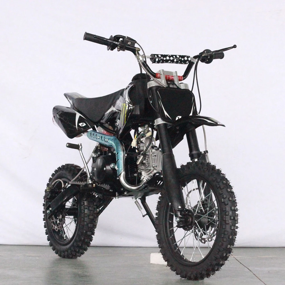 Simple Operation Mini Chopper Dirt Bike 125cc Colour Green Pit Bikes Motorcycle 125cc Cross Bike