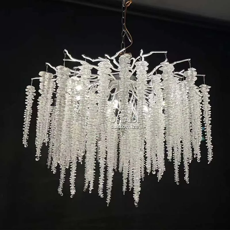 branch crystal chandelier