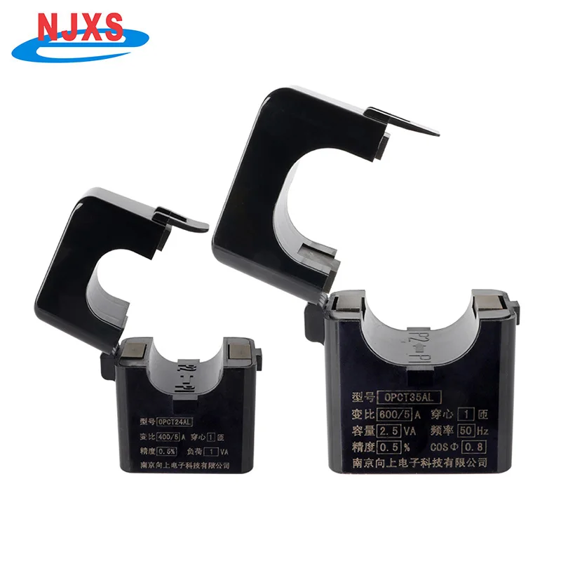 OPCT24AL Split Core Current Transformer 200A 100mA 50mA 40mA 333mv 300A 150mA 26.6mA AC CT Split Type Current for Transformers